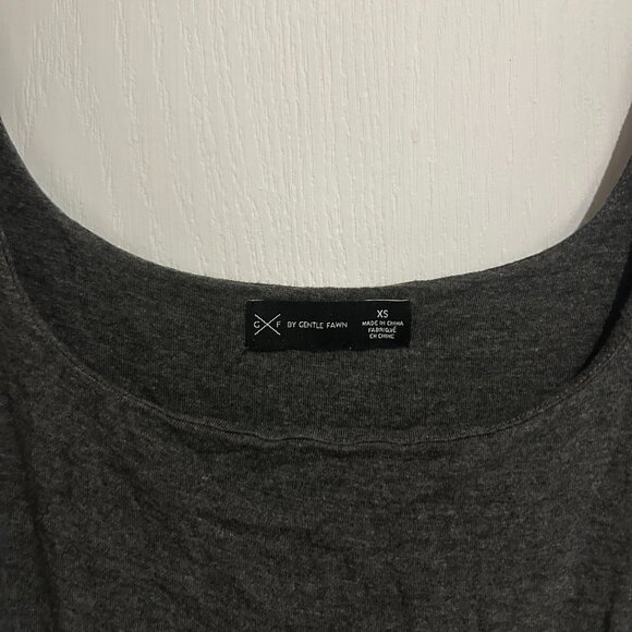 Gentle Fawn Charcoal Tank Midi Dress – Size XS - Picture 2 of 3